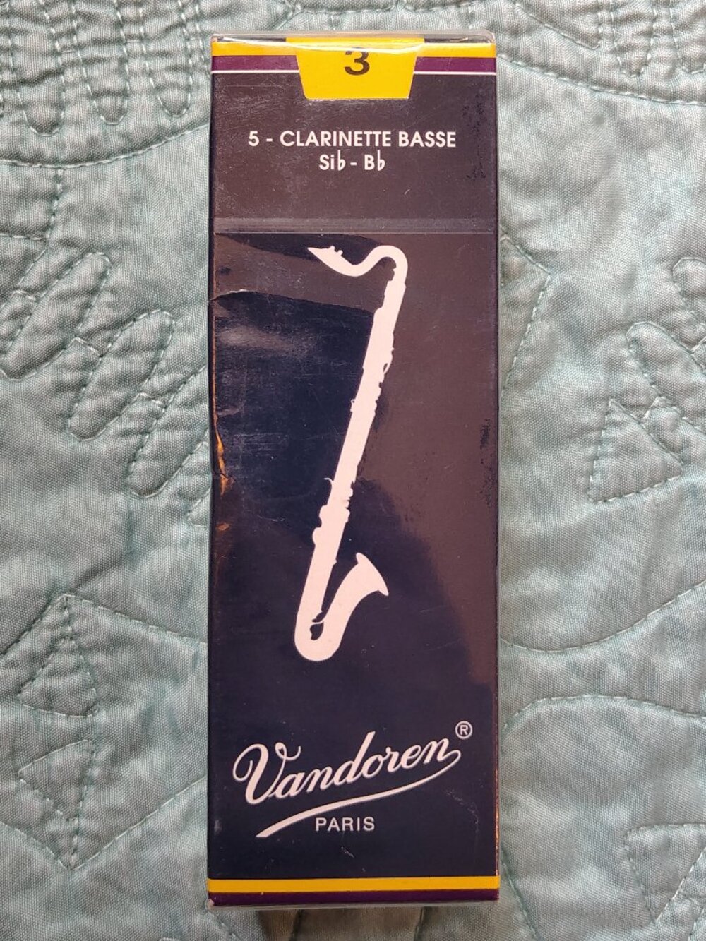 Vandoren Bass Clarinet Size 3 Reeds 5 Pack